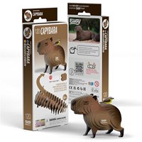 Eugy 3D puzzel - Capibara kartonnen bouwpakket speelgoed-2