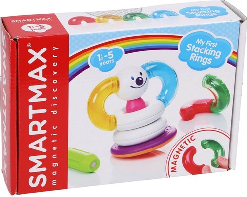 Smartmax magnetisch speelgoed My First Stacking Rings kleurrijk