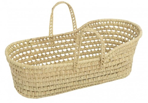 Hollie panier de transport poupée couffin moïse 50cm multicolore accessoire
