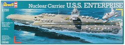 Revell maquette porte-avions U.S.S. Enterprise kit plastique 1:720