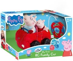 Revell Peppa Pig voiture RC - voiture télécommandée en peluche pour enfants