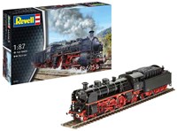 Revell modelbouwpakket stoomlocomotief 1:87 - 163 onderdelen trein-3