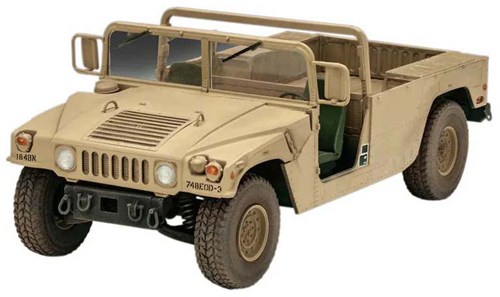 Revell kit de modélisme HMMWV M109 7A2 1:35 - plaisir de construction réaliste-2