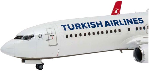 Revell Modelbouwpakket vliegtuig Boeing 737-800 Turkish Airlines schaal 1:144-3
