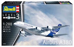 Revell modelbouwpakket vliegtuig Airbus A380 schaal 1:288 speelgoed