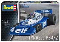 Revell modelbouwpakket Formule 1 auto Tyrrell P34 1:32 schaal