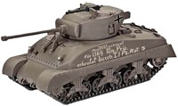 Revell modelbouwpakket Sherman tank 1:72 - 86 onderdelen speelgoed-2