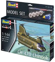 Revell modelbouwpakket helikopter CH-47D Chinook 1:144 set-2