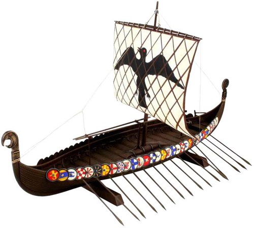 Revell modelbouwpakket Viking Ship 1:50 historisch speelgoed-2