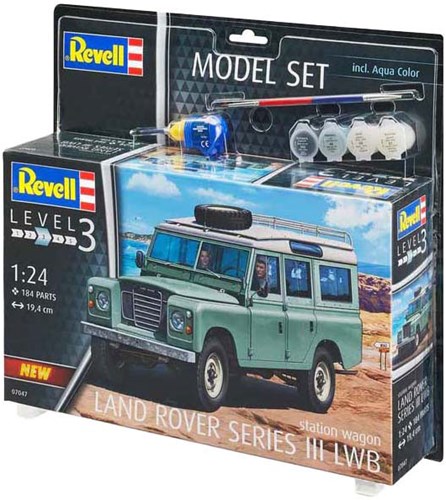 Revell maquette Land Rover Series III LWB 1:24 - 184 pièces-3