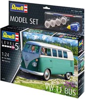 Revell modelbouwpakket VW T1 bus 1:24 - 146 onderdelen schaalmodel-3