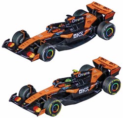 Carrera McLaren Formule 1 speelgoedauto twinpack - Pull Back raceauto's 1:43