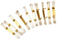 Carrera doubles glisseurs accessoires circuit - lot de 10 pièces