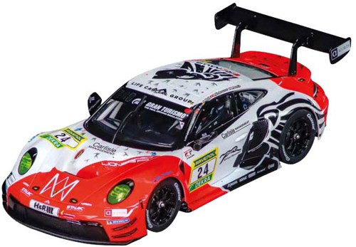 Carrera voiture de course Porsche 911 GT3 R Lionspeed GP échelle 1:24 digitale