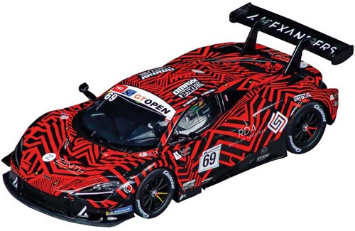 Carrera voiture de course McLaren 1:32 GT3 Optimum Motorsport avec éclairage