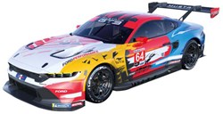 Carrera Ford Mustang GT3 raceauto schaalmodel met lichtfunctie 1:32