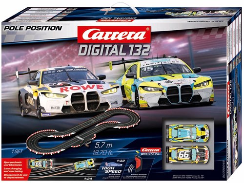 Carrera racebaan digitaal 132 BMW M4 GT3 draadloos 5,7 meter