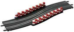 Carrera racebaan chicane uitbreiding 1:43 - racebaanonderdeel set