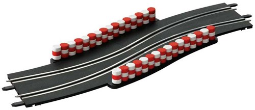 Carrera racebaan chicane uitbreiding 1:43 - racebaanonderdeel set