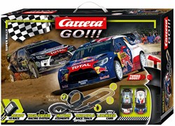 Carrera circuit Super Rally - 4,9m - voitures Citroën DS 3 WRC