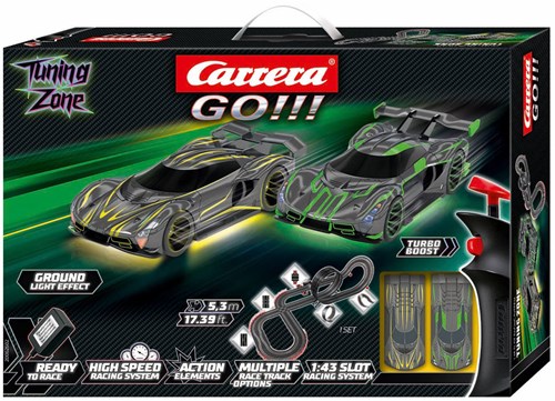 Piste de course jouet Carrera - GO!!! Tuning Zone hypercars 5,3 mètres