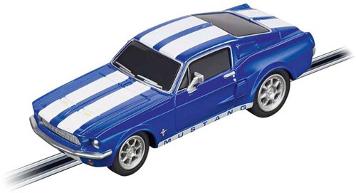 Carrera raceauto Ford Mustang '67 Racing Blue schaalmodel 1:43 speelgoed-2