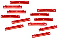 Carrera racebaan verbindingsclips rood - 20 stuks voor Digital 124