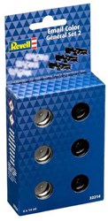 Revell email verf set glanzend basiskleuren 6x14ml hobbyverf