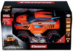 Carrera RC Monster Truck Gear Monster 3.0 - Tout-terrain 2,4GHz - Orange