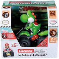 Carrera RC bestuurbare auto Mario Kart Yoshi Quad 2,4GHz schaal 1:20