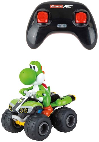 Carrera RC bestuurbare auto Mario Kart Yoshi Quad 2,4GHz schaal 1:20-2