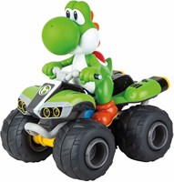 Carrera RC bestuurbare auto Mario Kart Yoshi Quad 2,4GHz schaal 1:20-3