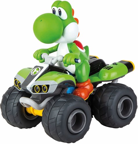Carrera RC bestuurbare auto Mario Kart Yoshi Quad 2,4GHz schaal 1:20-3