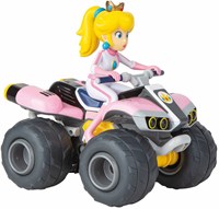 Carrera RC bestuurbare auto Mario Kart Peach Quad 2,4GHz 19,5cm speelgoed-3