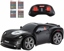 Carrera voiture RC Bundesliga 1:43 noir - Mini véhicule de course football