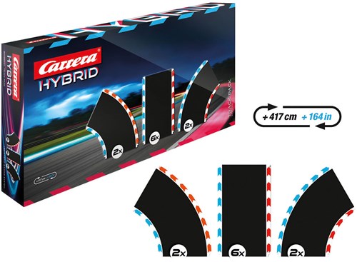 Carrera racebaan uitbreidingsset Hybrid Track Pack 1 - 10 baandelen-2