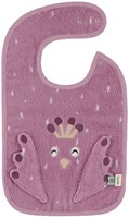 Trixie bavoir bébé Mrs. Peacock - bavoirs joyeux pour enfants