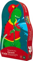 Trixie puzzel speelgoed - vormenpuzzel Brandweerman Mr. Dino 12 stuks-2