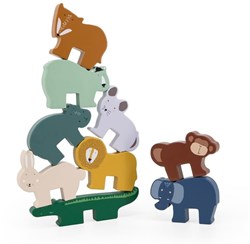 Trixie jeu d'empilage d'animaux en bois FSC jouet durable
