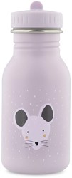 Trixie gourde inox enfants 350ml Mrs. Mouse étanche violet