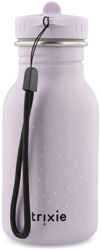 Trixie gourde inox enfants 350ml Mrs. Mouse étanche violet-3