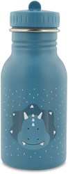 Trixie gourde inox pour enfants 350ml - Mr. Triceratops bleu dinosaure