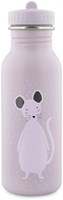Trixie gourde inox 500ml - Mrs. Mouse - bouteille d'eau enfant - étanche - violet