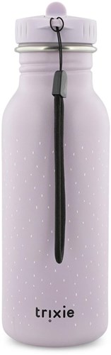 Trixie gourde inox 500ml - Mrs. Mouse - bouteille d'eau enfant - étanche - violet-2