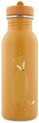 Trixie Gourde - Bouteille d'eau inox pour enfants 500ml - Mr. Fox - Étanche - Orange