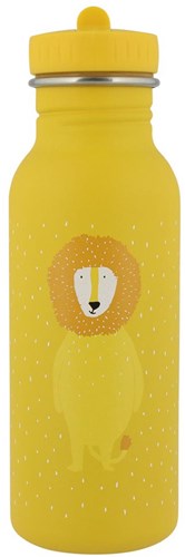 Trixie gourde 500ml - bouteille d'eau inox enfant Mr. Lion jaune étanche