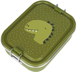 Trixie boîte à repas lunchbox Mr. Dino - inox - vert - enfants
