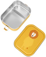 Trixie grande boîte repas - lunchbox inox enfants Mr. Lion jaune-2