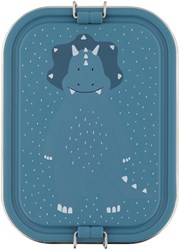 Trixie boîte à lunch pour enfants - Mr. Triceratops - Acier inoxydable - Bleu - Dino