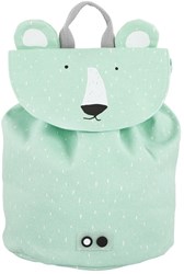 Trixie rugzak - schooltas MINI Mr. Polar Bear waterafstotend katoen
